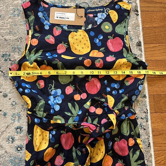 NWT Modcloth Princess Highway Retro Reboot Fruit Jumpsuit - Picture 10 of 16